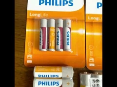 بسته تاول زده باتری زینک کربنی 1170 میلی آمپر ساعتی Philips Long Life 2 AAA